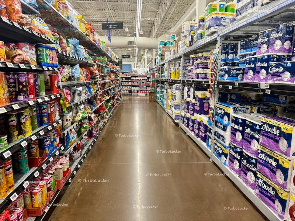 Potato Chip And Toilet Paper Isle