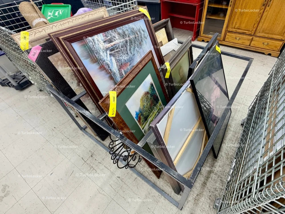 Pre-Owned Artwork At A Thrift Store