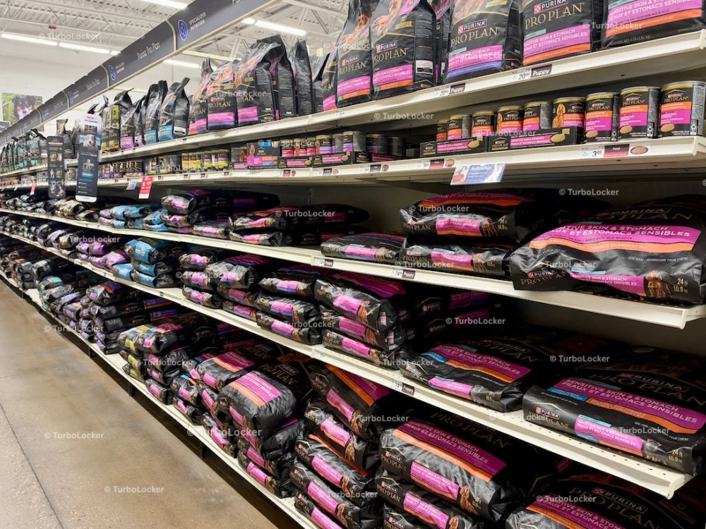 Premium Dog Food Aisle At PetSmart