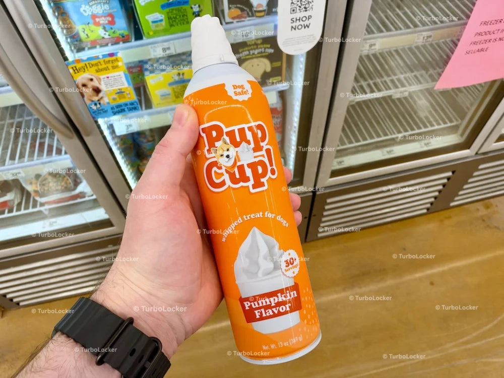 Pup Cup! Whipped Treat For Dogs Can