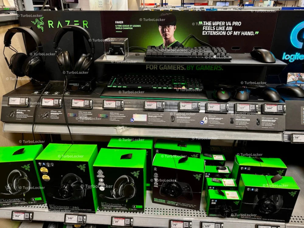 RAZER Gaming Accessories Display