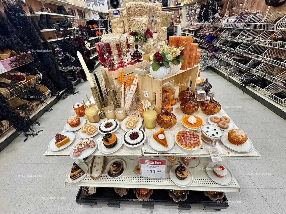 Realistic Fall Or Autumn Food Candles