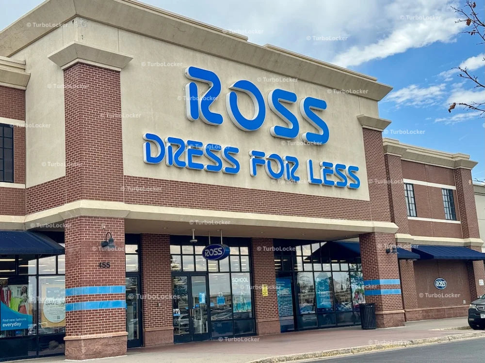 Ross Dress For Less Storefront And Logo