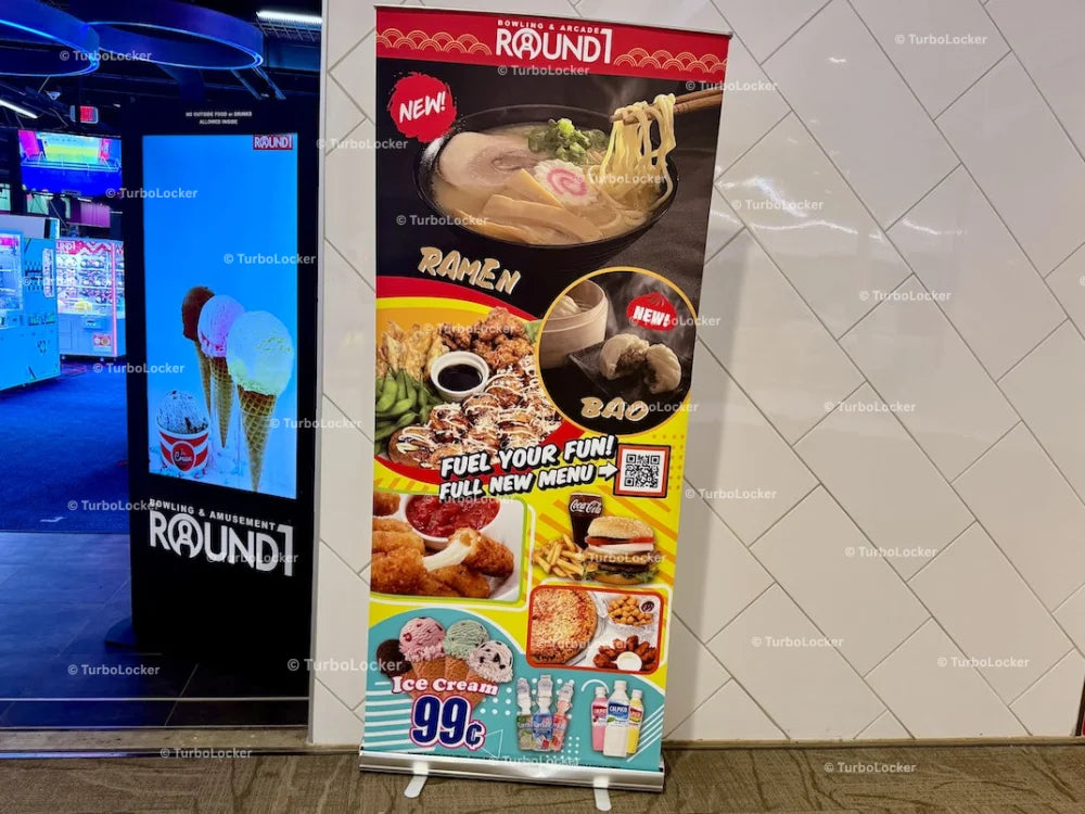 Round 1 Food Promotional Banner