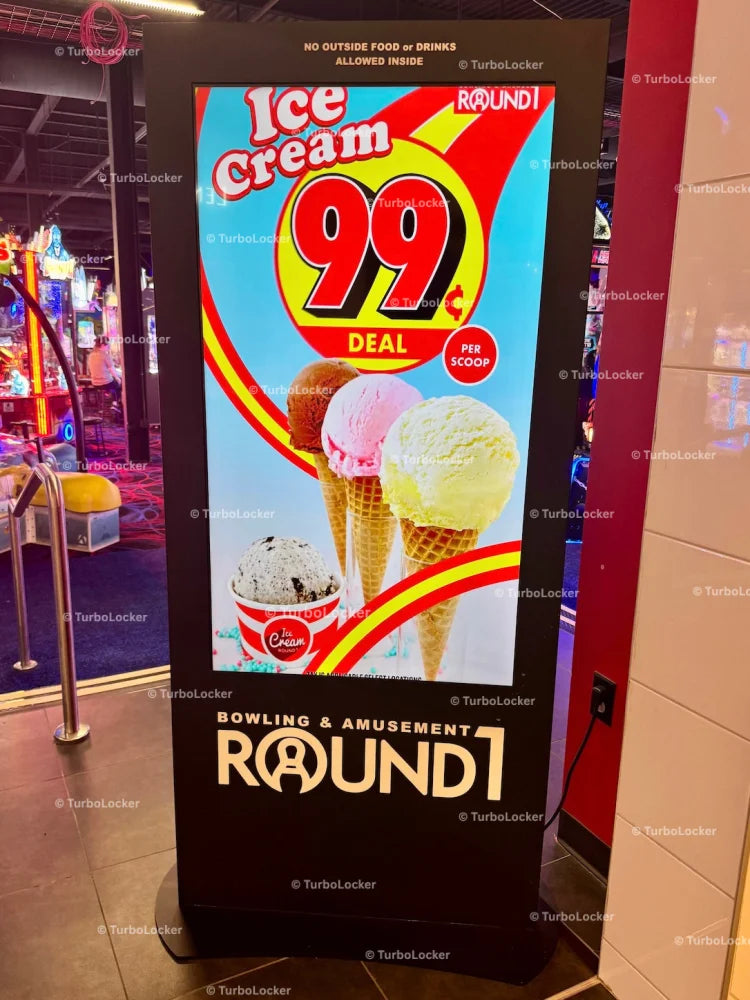 Round 1 Ice Cream Advertisement