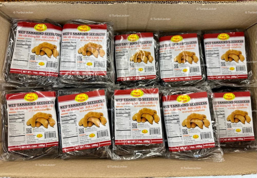 Seedless Wet Tamarind At A Vietnamese Market