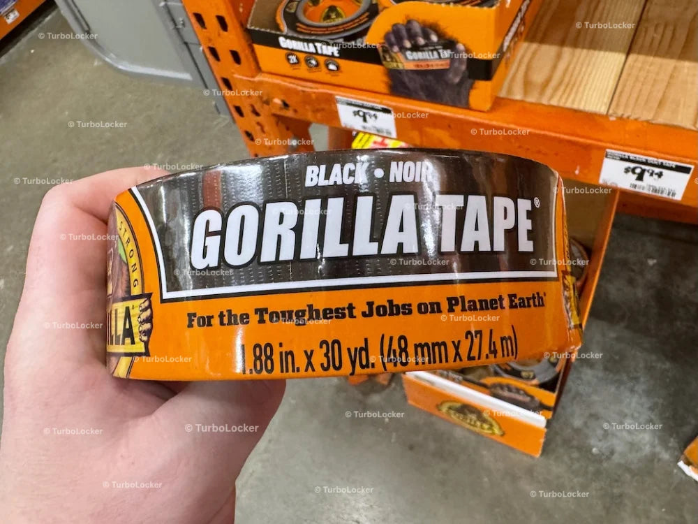 Shopper’s View Hand Holding Gorilla Tape