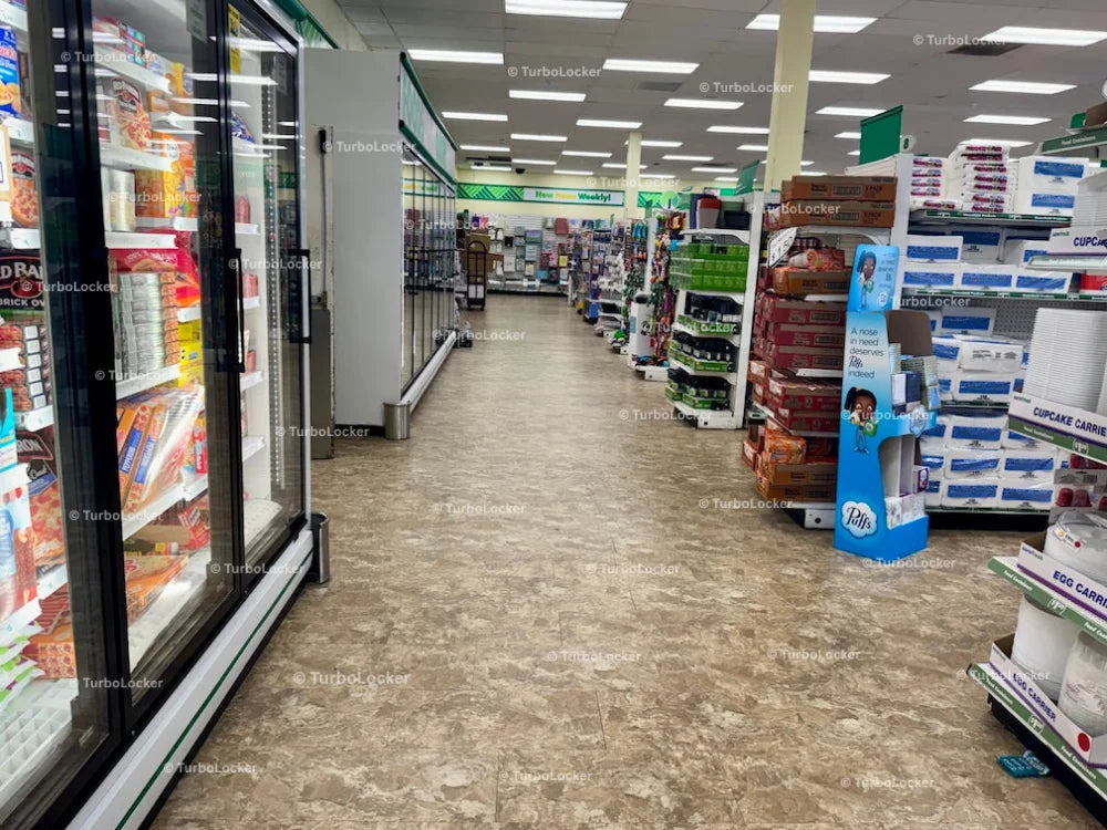 Shopping Isles At a Dollar Tree