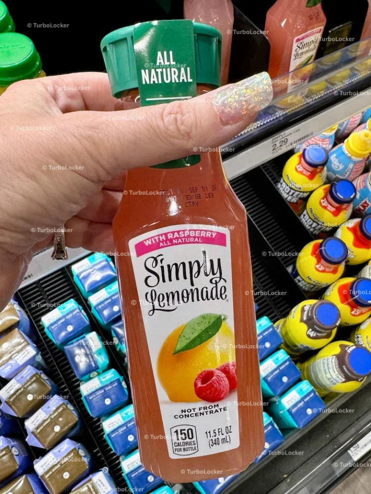 Simpy Lemonade With Raspberry Juice