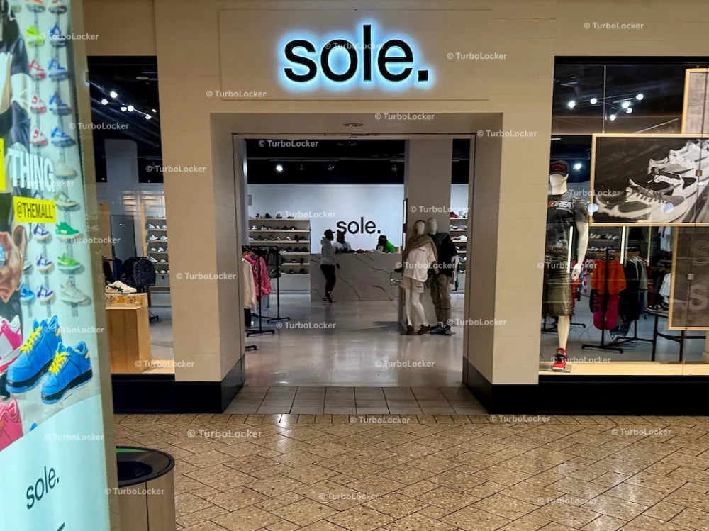 Sole. Streetwear Store Signage And Exterior