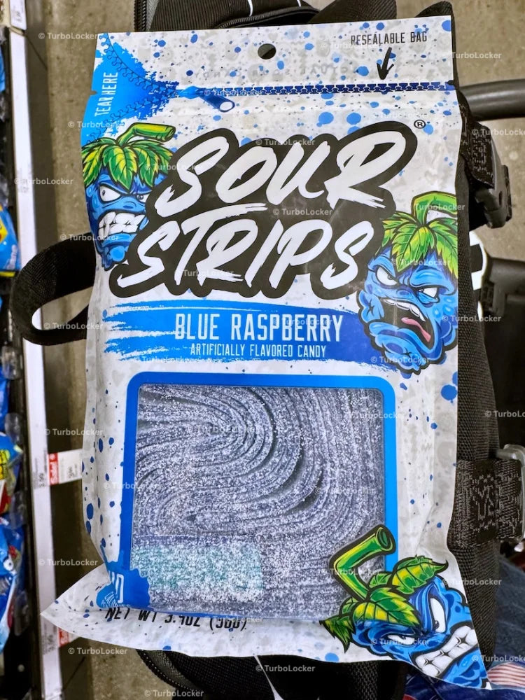 Sour Strips Blue Raspberry