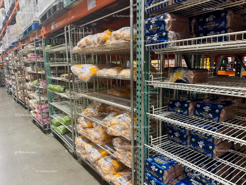 Sourdough and Stone Milled Whole Wheat Bread On Racks