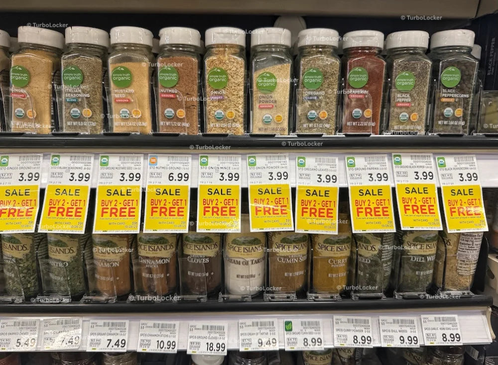 Spices Selection On Shelves In A King Soopers Grocery Store