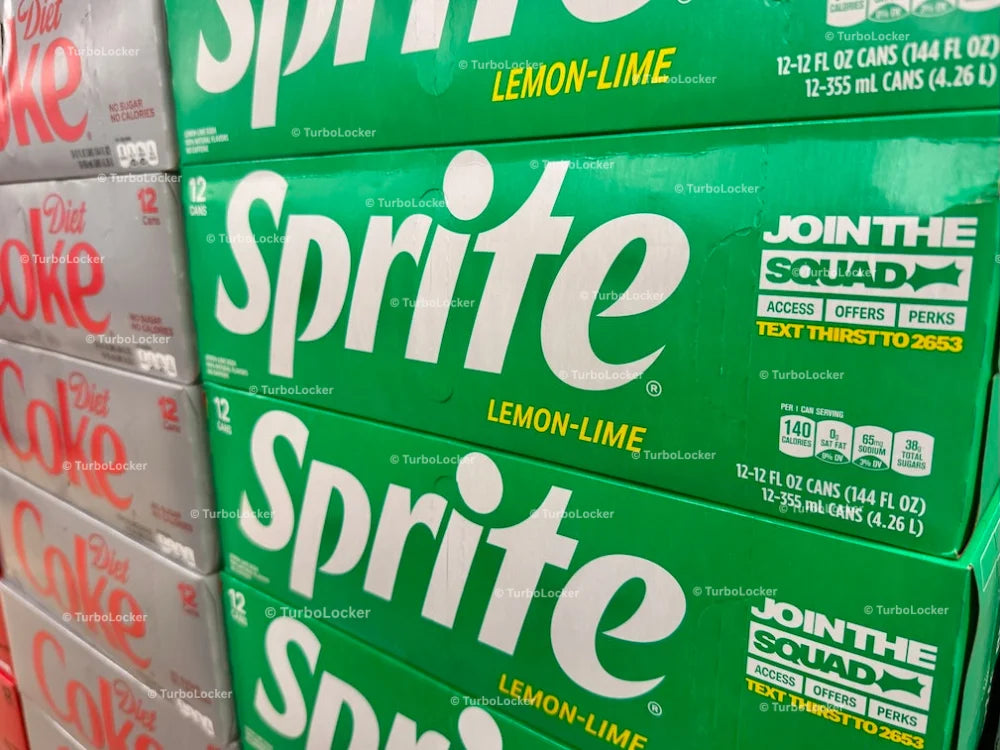 Sprite And Diet Coke Multipack Can Boxes