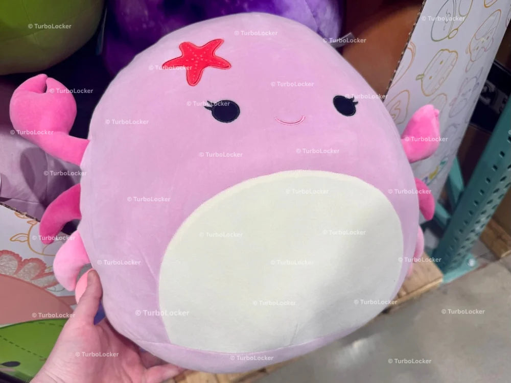 Squishmallow Crab Plush Toy