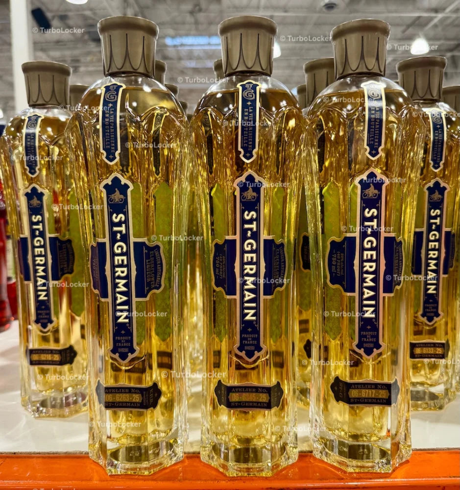 St-Germain Elderflower Liqueur Bottles At A Warehouse Store