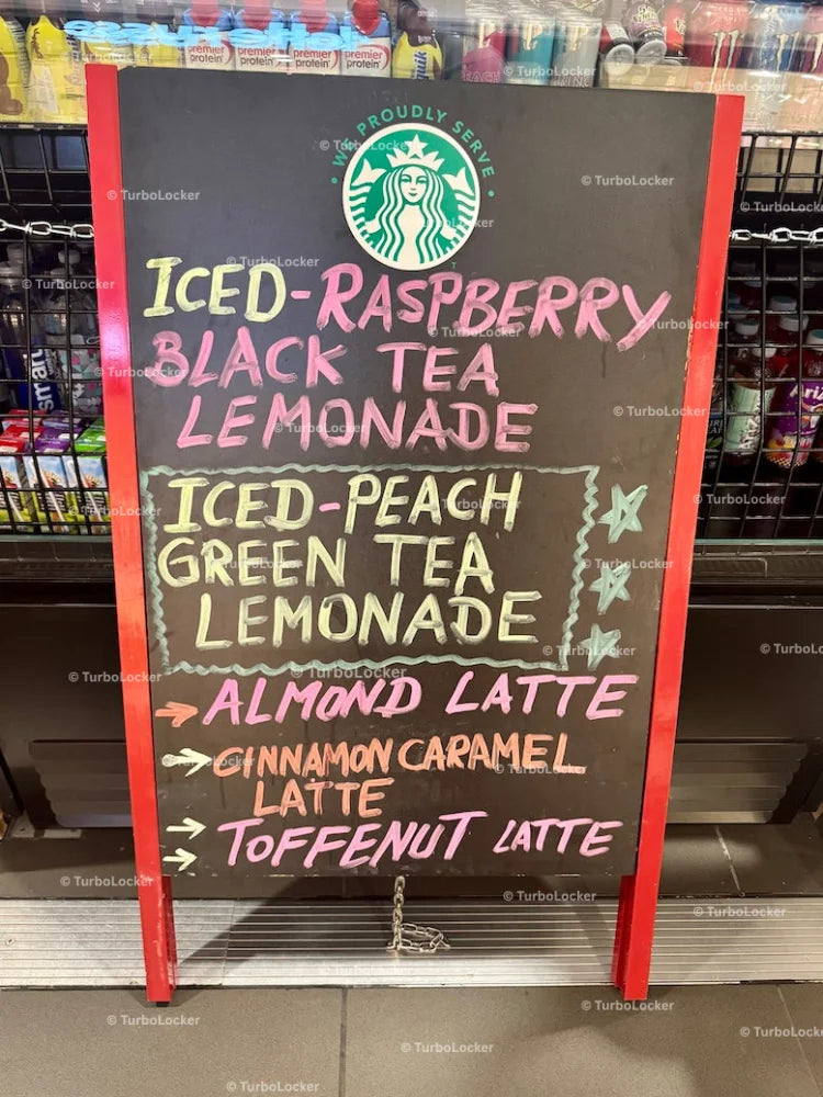 Starbucks Franchise Menu Board
