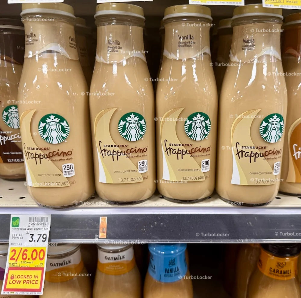 Starbucks Vanilla Caramel Frappuccino Bottled Drinks