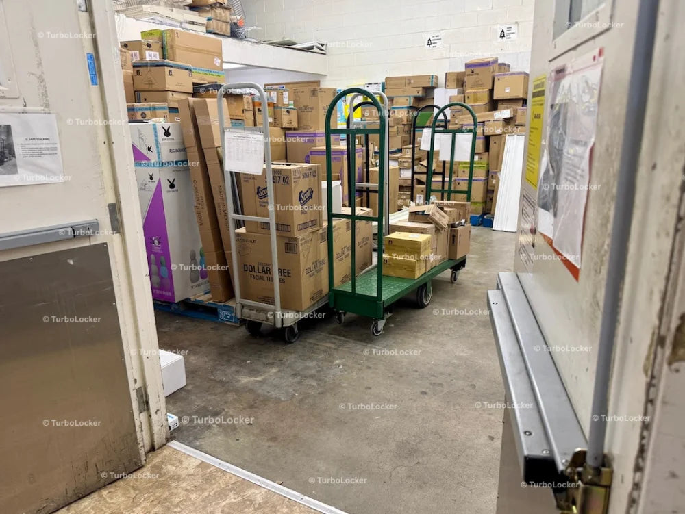 Stock Room Of A Retail Store