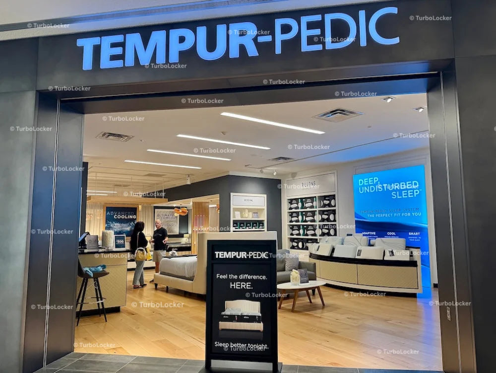 Tempur-Pedic Storefront And Interoir