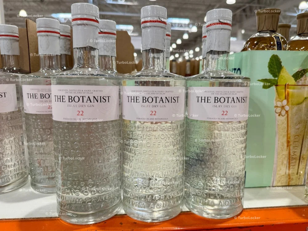 The Botanist Dry Gin Bottles