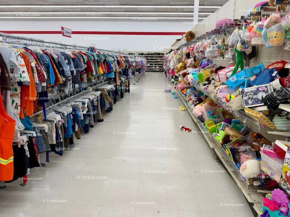 Thrift Store Children’s Clothing And Toys