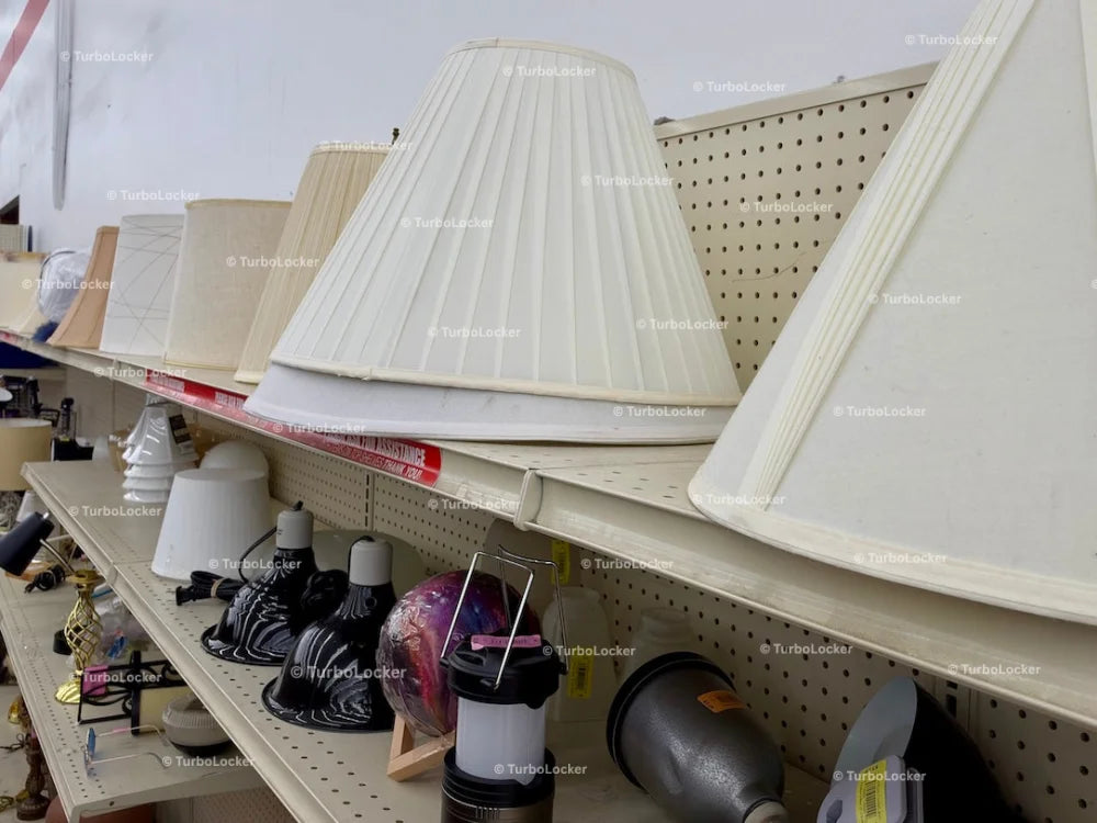 Thrift Store Lampshades