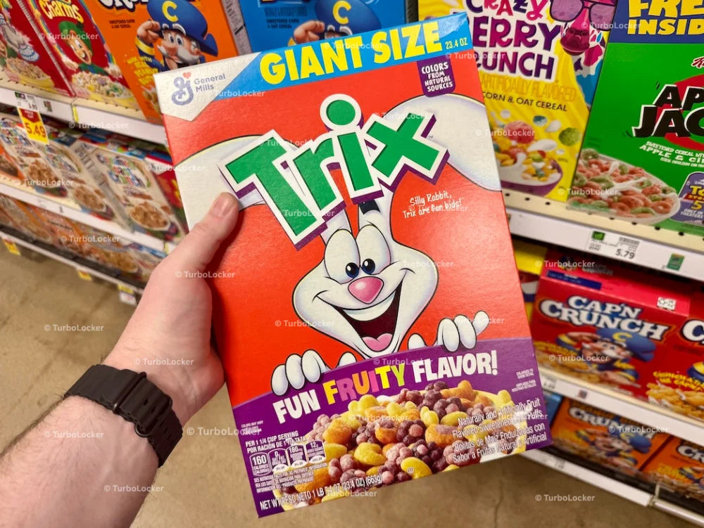 Trix Cereal Box