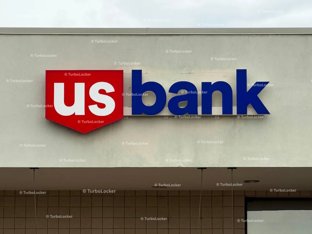US Bank Exterior Signage