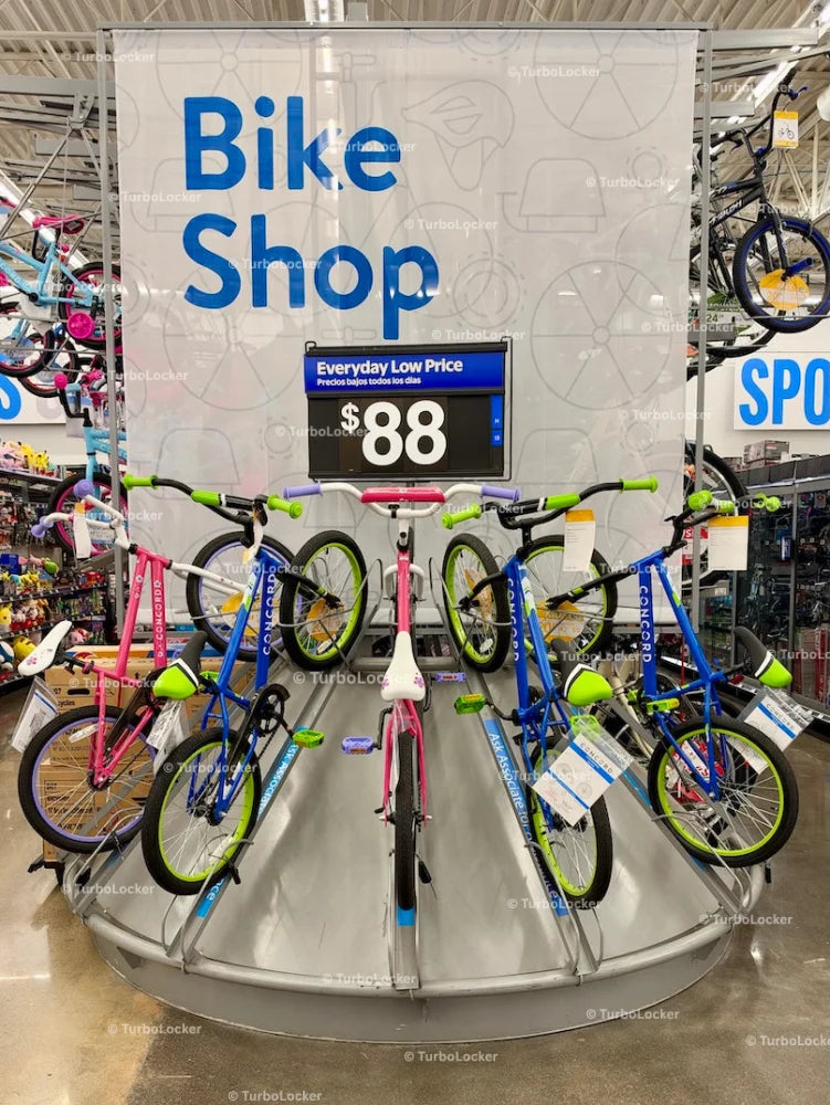 Walmart Children’s Bicycle End Cap