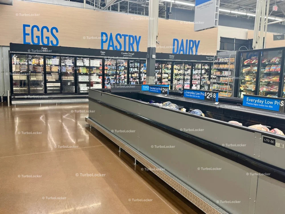 Walmart Eggs Pastry Dairy Refrigerated Area