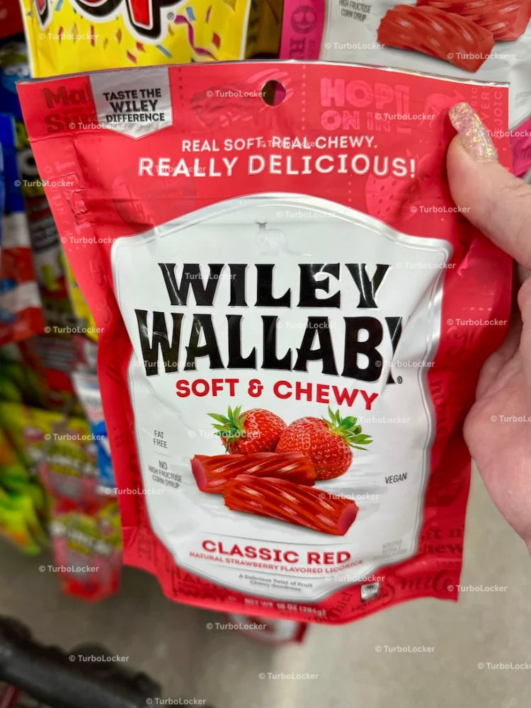 Wiley Wallaby Strawberry Licorice