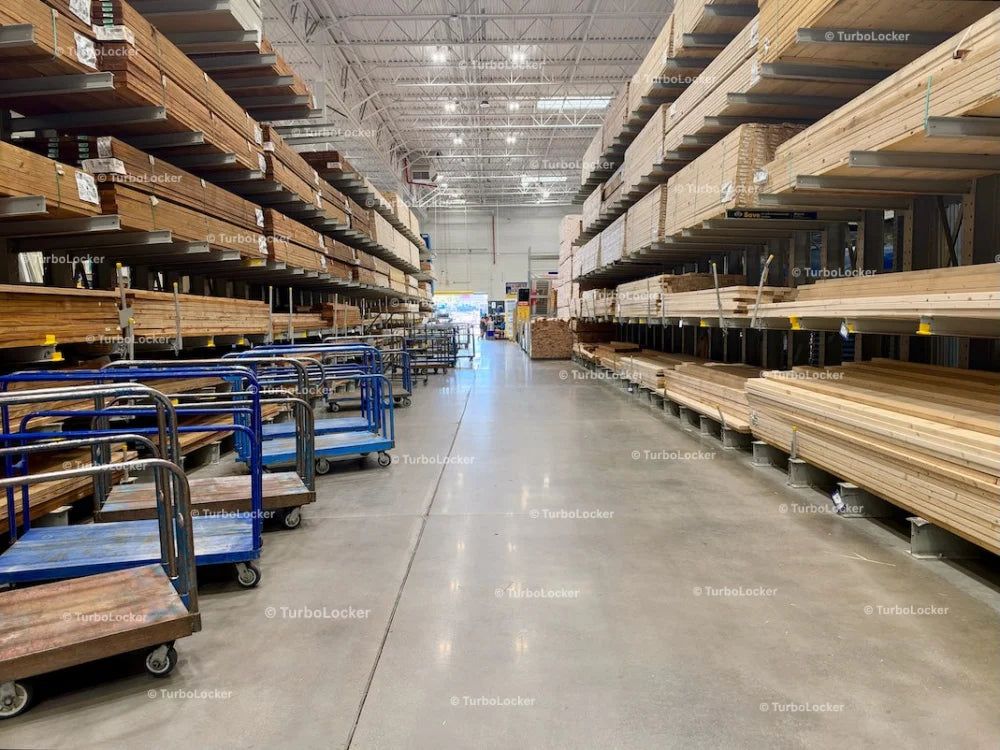 Wood And Lumber Aisle
