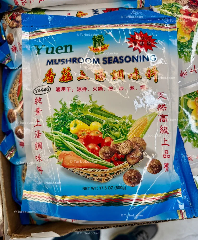 Yuem Mushroom Seasoning Packet At A Vietnamese Market
